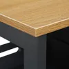 Relaxdays Kitchen Island, Obdélníkový, Středně slisovaná Náhled obrázku produktu 8