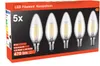 BLULAXA LED-Filament-Lampe, C35, EEK: F, E14, 4,5 W, 470 Produktbild-Vorschau 7