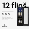 Klarstein vinotéka, 1 zóna, malá, 32 l, sklenené dvere, Náhľad obrázku produktu 3