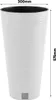 Pot de fleurs FUSU III blanc 30 cm Voir les images du produit 6