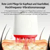 LED Rotlicht Kopfhautpflege Massagegerät – mit Hochfrequenz Produktbild-Vorschau 2