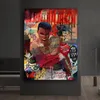 Pop Art Boxer Kunstdruck Leinwandbild Wandbild Deko XL Produktbild-Vorschau 2