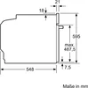 Neff N 90 B64FT33N0, Groß, Elektrischer Ofen, 71 l, 71 l, Produktbild-Vorschau 7
