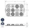 Nordic Ware Gugelhupf Backform Bundt Charms - 12 Stücke Produktbild-Vorschau 7