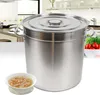 70L nerezový hrnec s víkem Polévkový hrnec Kuchyňský kbelík Náhled obrázku produktu 2