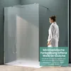 Mai & Mai 120x200cm Walk-In Dusche Duschwand für Dusche Produktbild-Vorschau 2