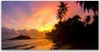 Glasbilder 120x60 Wandbild Druck auf Glas Meer Sonne Produktbild-Vorschau 1
