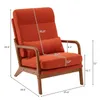 Fauteuil de salon, fauteuil avec accoudoirs, dossier haut, Voir les images du produit 2
