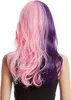 WIG ME UP Perücke Lang Lockig Halb Lila Rosa Produktbild-Vorschau 4