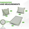 Tunturi Tapis d’acupression Pro avec coussin – Acupression Voir les images du produit 9