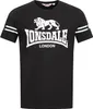 Koszulka męska regular fit ALDEBURGH Black XL Lonsdale Podgląd zdjęcia produktu 2