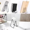 Set van 4 metalen bordenstandaards. Bordenhouders, Productafbeelding-voorbeeld 5