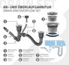 Zlewozmywak dwukomorowy ML-Design z zestawem Podgląd zdjęcia produktu 5