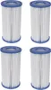 4x Cartuccia filtrante Bestway misura 3 per cartuccia Anteprima dell’immagine prodotto 1