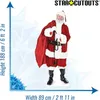 Noël - Père Noël - Mr. Santa Claus Standy - ca 180 cm Voir les images du produit 3