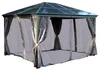Pavillon Gartenpavillon 3x4,2m  Sahor anthrazit Aluminium Produktbild-Vorschau 2