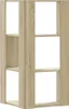 vidaXL Regał narożny 3 półki dąb sonoma 50x50x102 cm Podgląd zdjęcia produktu 6