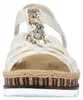 Rieker Komfort Sandalen Aleria Damen 31353439353931 Gold 37 Produktbild-Vorschau 53
