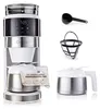 A coffee maker and its accessories are displayed against a white background. Náhľad obrázku produktu