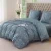 Pościel 220x200 + 2 70x80 Niebieska we Wzory Komplet Podgląd zdjęcia produktu 5