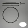 Ultraploché stropné LED svetlo s detektorom pohybu - IP44 - Náhľad obrázku produktu 5