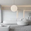 Kunstleder L-Form Lounge Sofa Liberia Weiß Rechts Produktbild-Vorschau 2