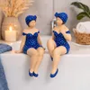 Gilde Kantensitzerfigur, Badenixe, "Becky", gepunktet, Anteprima dell’immagine prodotto 4
