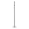 A freestanding coat rack with a slate base. Voir les images du produit