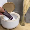 Intirilife cestino per cosmetici piatto in bianco con Anteprima dell’immagine prodotto 4