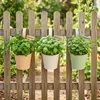 com-four® 3x Blumentopf zum Hängen - Dekorative Hängetöpfe Produktbild-Vorschau 5