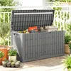 Outsunny Gartenbox 379 Liter Wasserdicht Abschließbar Produktbild-Vorschau 9
