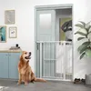 PawHut Türschutzgitter Hund, 76-104 cm Absperrgitter ohne Produktbild-Vorschau 2