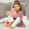 Poppenbadjas 28-35 cm "Ahoi", wit, van extra zacht Productafbeelding-voorbeeld 5