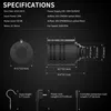 A diagram showing the specifications and dimensions of a ventilation fan. Produktbild-Vorschau