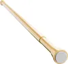 A gold telescopic shower curtain rod against a white background. Podgląd zdjęcia produktu