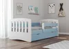 Bjird Kinderbett Jugendbett 80x180 cm mit Rausfallschutz Produktbild-Vorschau 3