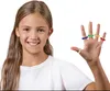 30 Stücke Stachelige Sensorische Finger Ringe, Stacheliger Produktbild-Vorschau 5