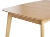 BELIANI Jídelní stůl světlý dub 120/150 x 75 cm 6místný Náhled obrázku produktu 8