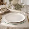 Glasplatte TERRY 30cm Rund 8mm Gehärtetes Glas Platzteller Produktbild-Vorschau 2