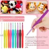Set di ganci per uncinetto con lana per principianti, set Anteprima dell’immagine prodotto 4