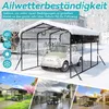 YARDIN Outdoor-Auto-tent-Garage | 10 x 15FT | Métal-Carport Voir les images du produit 3