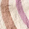 Waschbarer Kinderteppich Rund - Milo Rosa | 100% Baumwolle Produktbild-Vorschau 4
