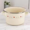 Garnek emaliowany kremowy TONCA 18 cm, 2 l Podgląd zdjęcia produktu 2
