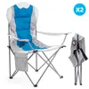 Mondeer Klappbarer Campingstuhl 2er Set mit Produktbild-Vorschau 4