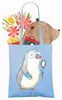 Mr. & Mrs. Panda Jutebeutel Wissenschaftler Herz - Sky Blue Produktbild-Vorschau 3