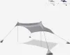 Tenda da spiaggia portatile 2,3 x 2,3 m antivento, Anteprima dell’immagine prodotto 1