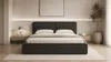 MOEBLO Polsterbett Bett 04 – Doppelbett mit Cord Bezug, Produktbild-Vorschau 1