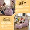 Dreamroots Puf Worek Sako dla dzieci 70x70x70 cm z oparciem Podgląd zdjęcia produktu 8