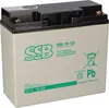 Baterie SSB SBL18-12i AGM, olověná baterie, 12V, 18Ah, Náhled obrázku produktu 1