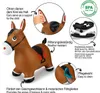Jamara Hüpftier Pferd braun mit Pumpe                     Podgląd zdjęcia produktu 26